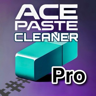 AcePaste Cleaner Pro logo — privacy-first text cleaner